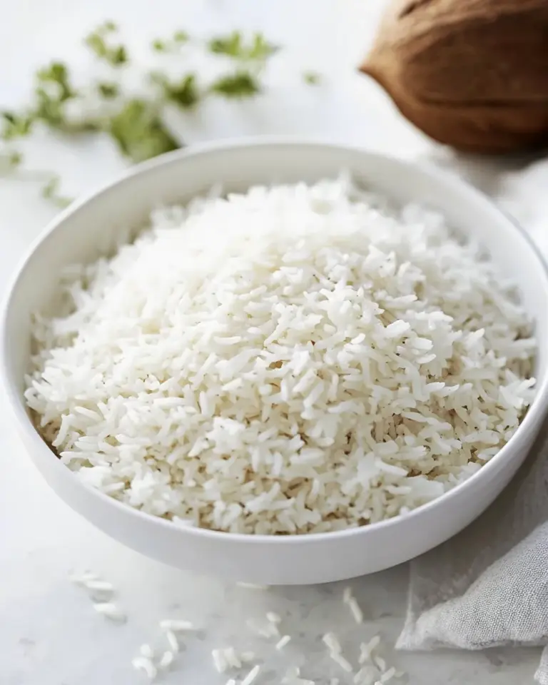 Homemade Coconut Rice Recipe photo