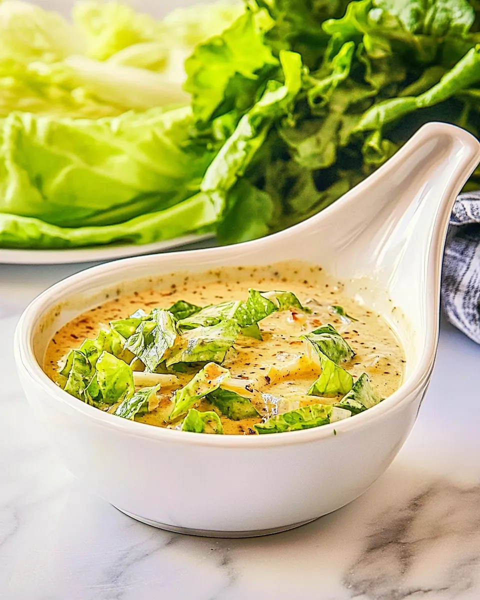 Delicious Copycat Houstons Spicy Caesar Dressing shot