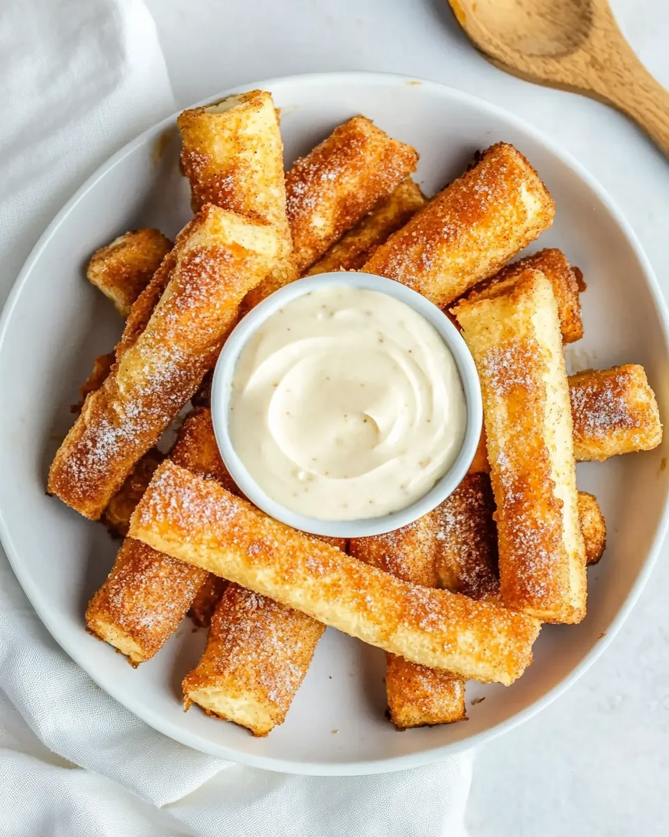Delicious Copycat Pizza Hut Cinnamon Sticks with Vanilla Cream Cheese Frosting image