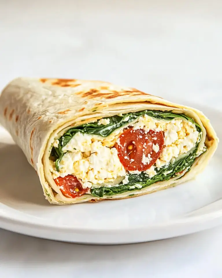 Homemade Copycat Starbucks Spinach Feta Wrap recipe photo
