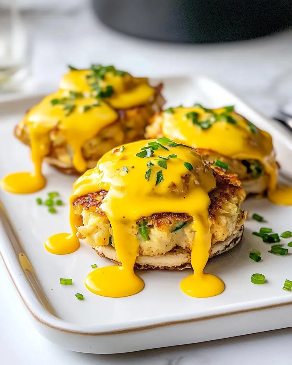 Classic Crab Cake Benedict image