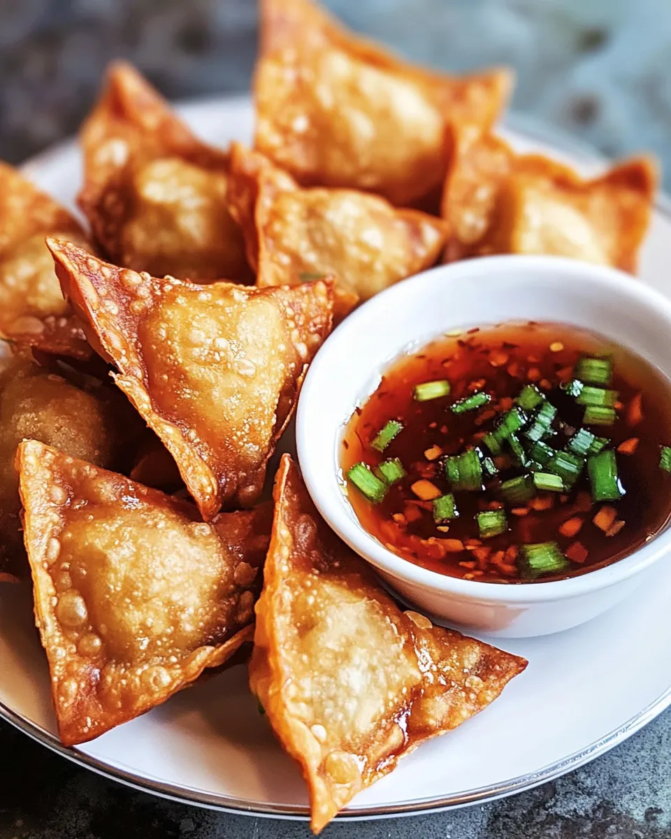 Easy Crab Rangoon Recipe shot