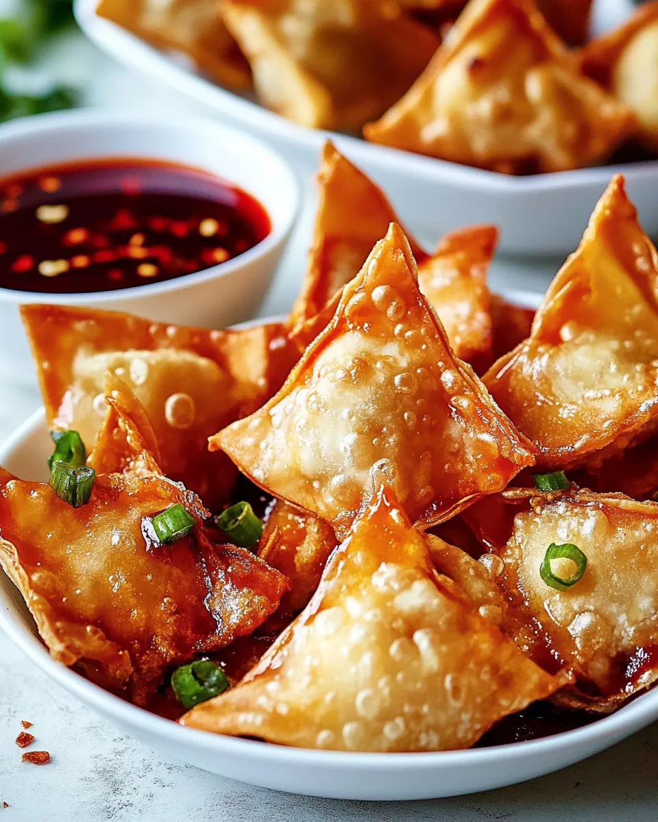 Delicious Crab Rangoon Recipe dish photo