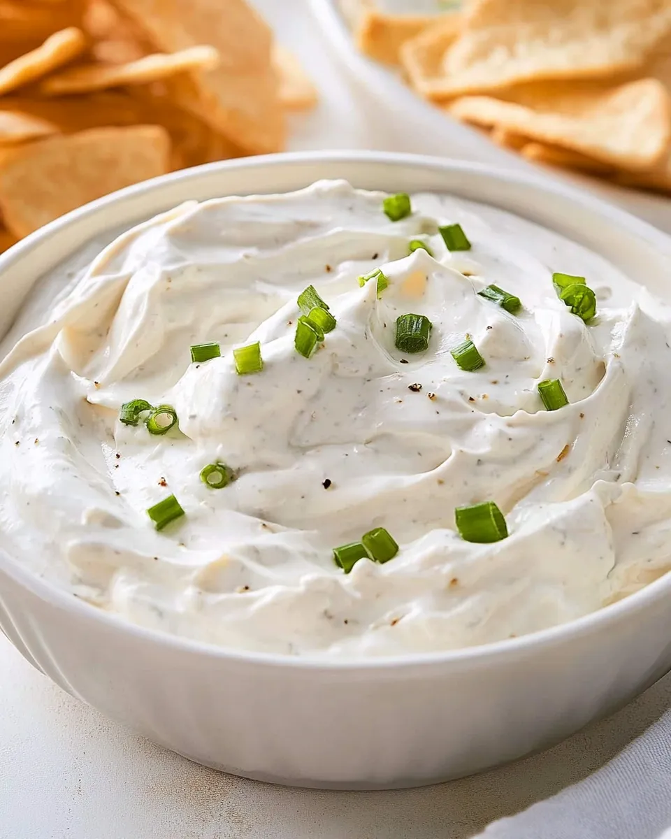 Delicious Cream Cheese Dip shot