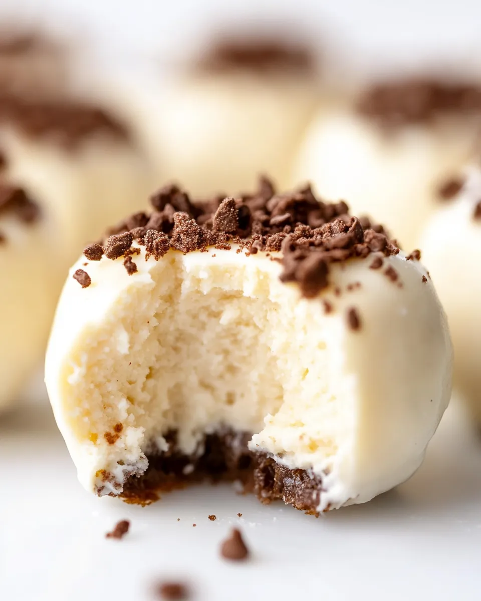 Healthy Cream Cheese Fat Bombs (No-Bake Keto Cheesecake Bites) recipe photo