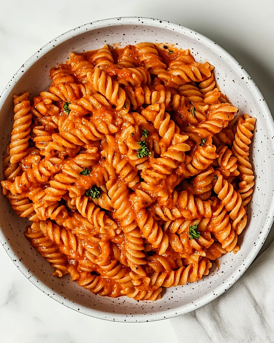 Homemade Creamy Tomato Pasta Recipe photo