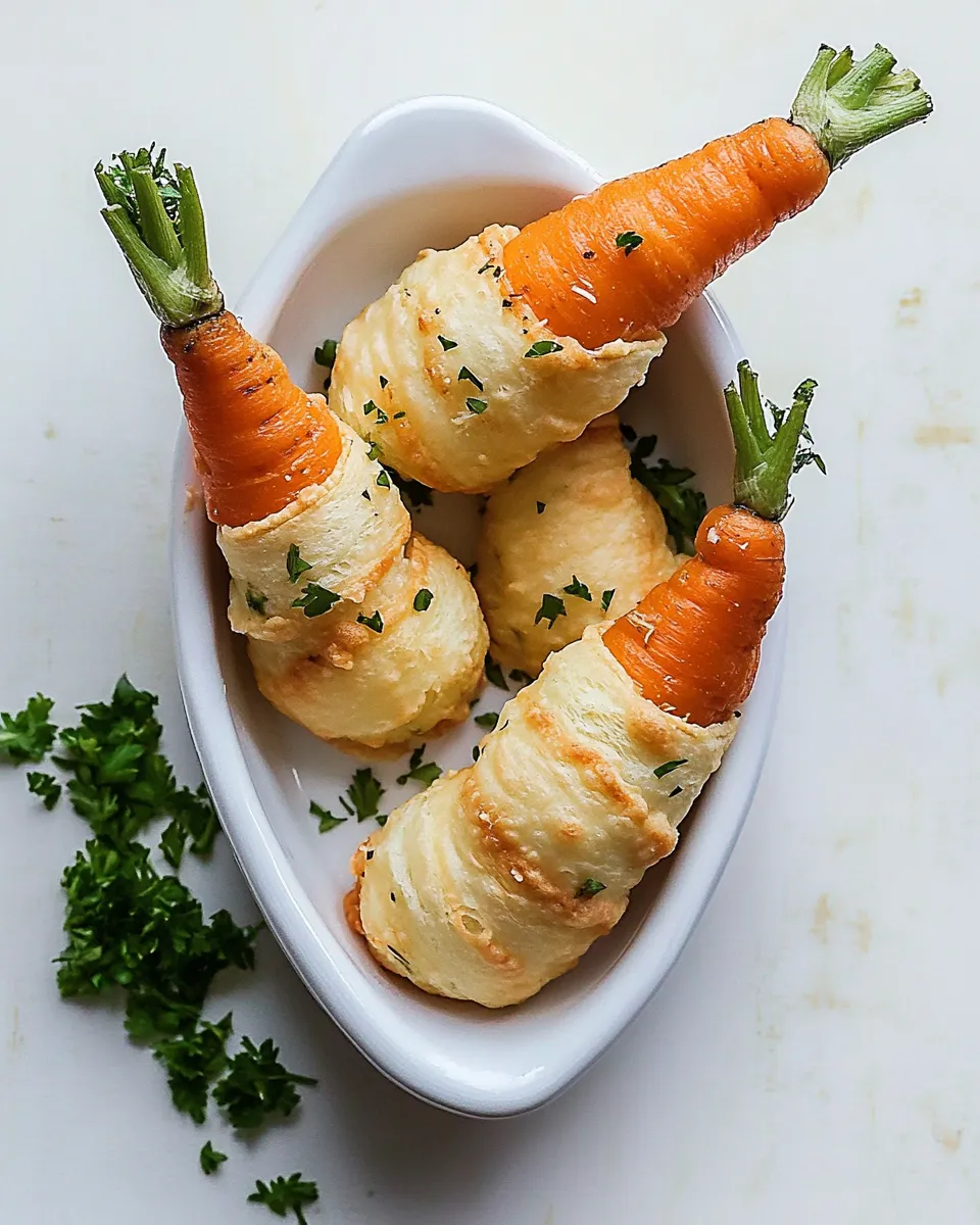 Delicious Crescent Roll Carrots image