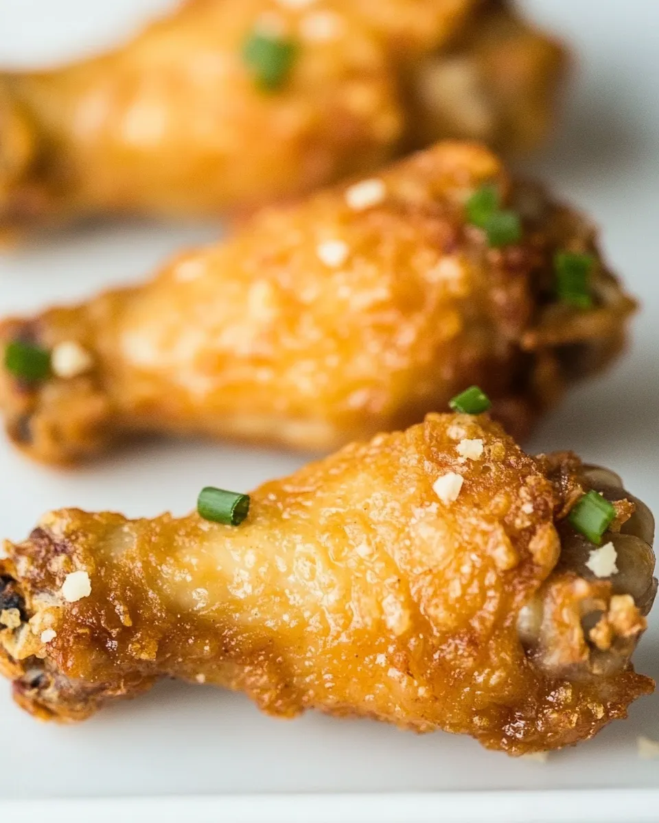 Classic Crispy Baked Chicken Wings (without Baking Powder) image