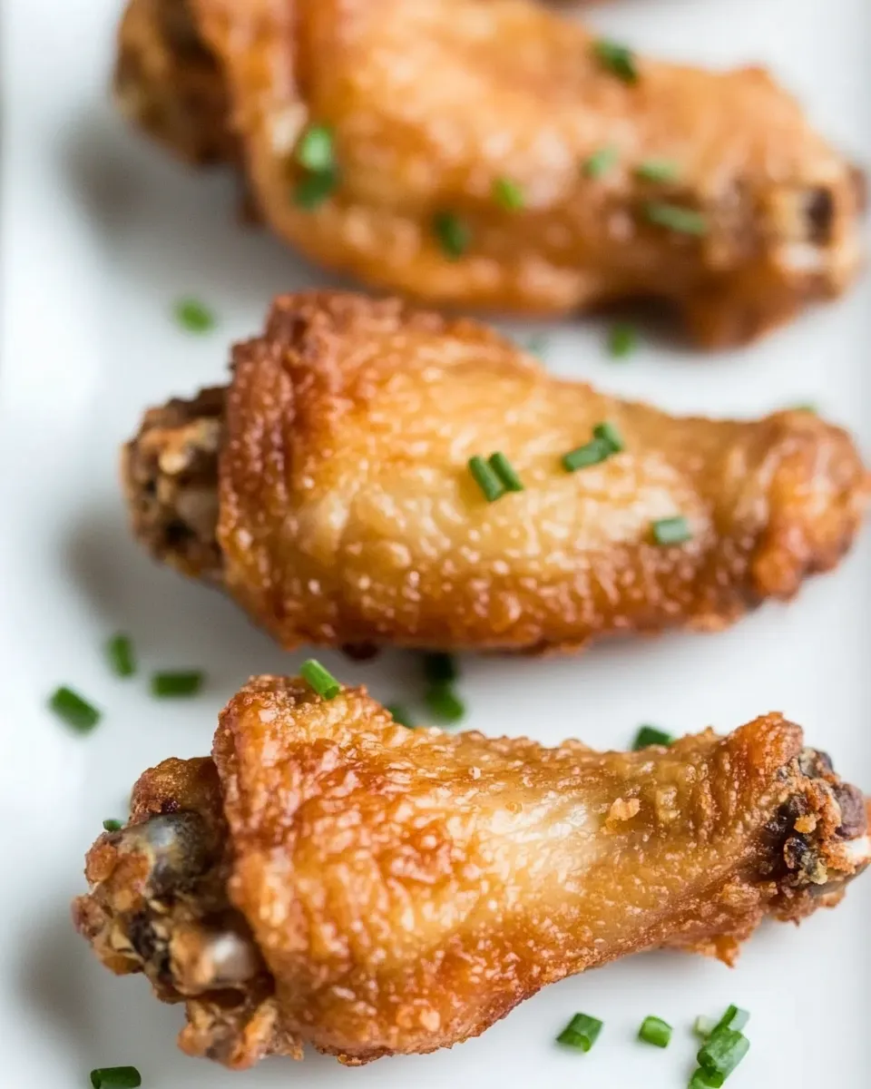Easy Crispy Baked Chicken Wings (without Baking Powder) recipe photo