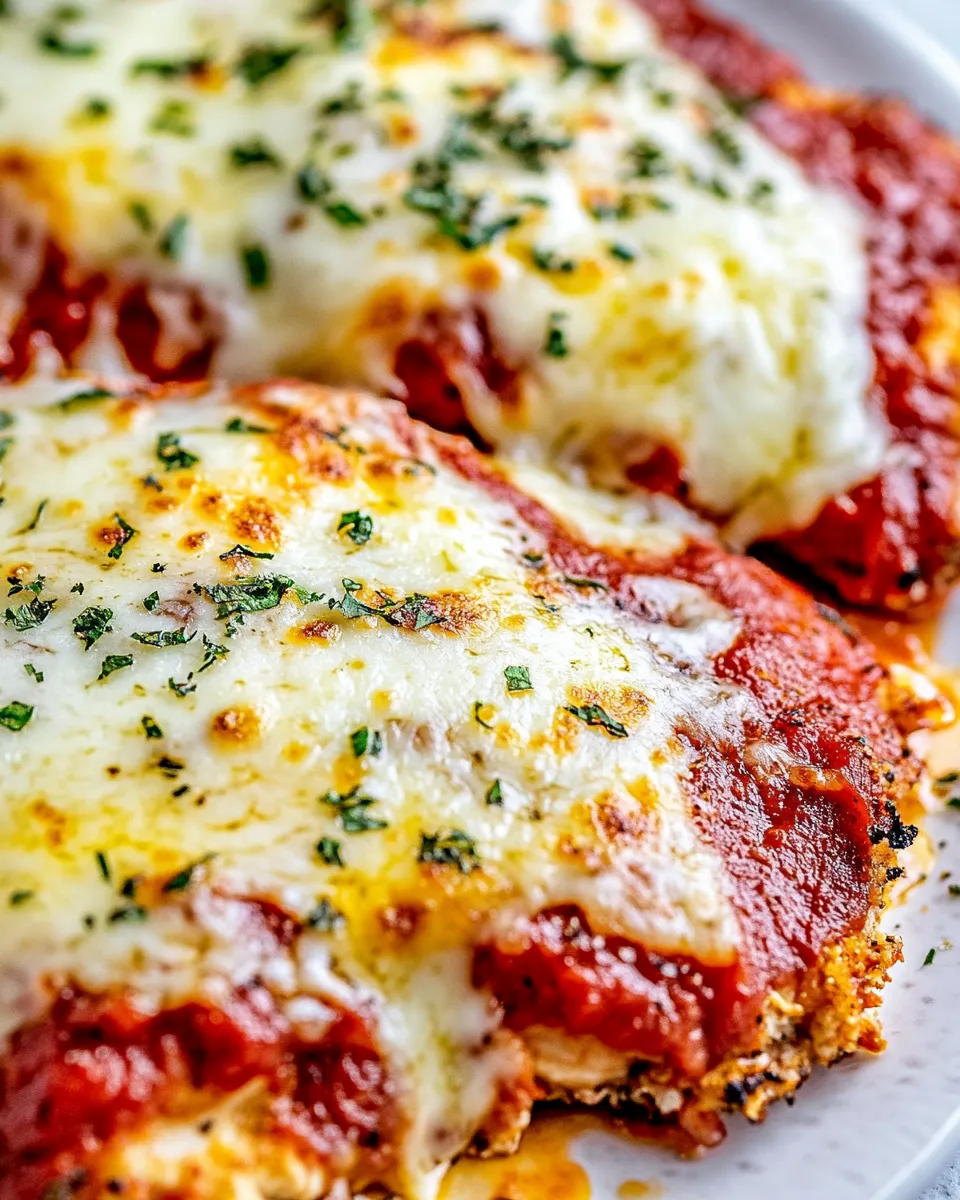 Easy Crispy Chicken Parmesan (Parmigiana) recipe photo