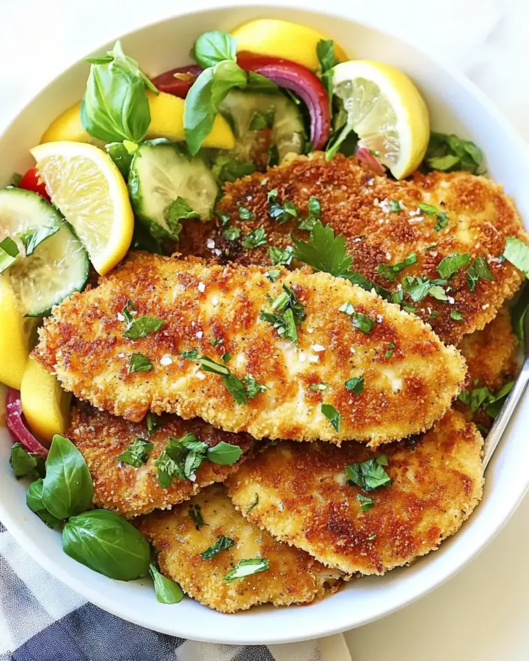 Homemade Crispy Chicken Schnitzel photo