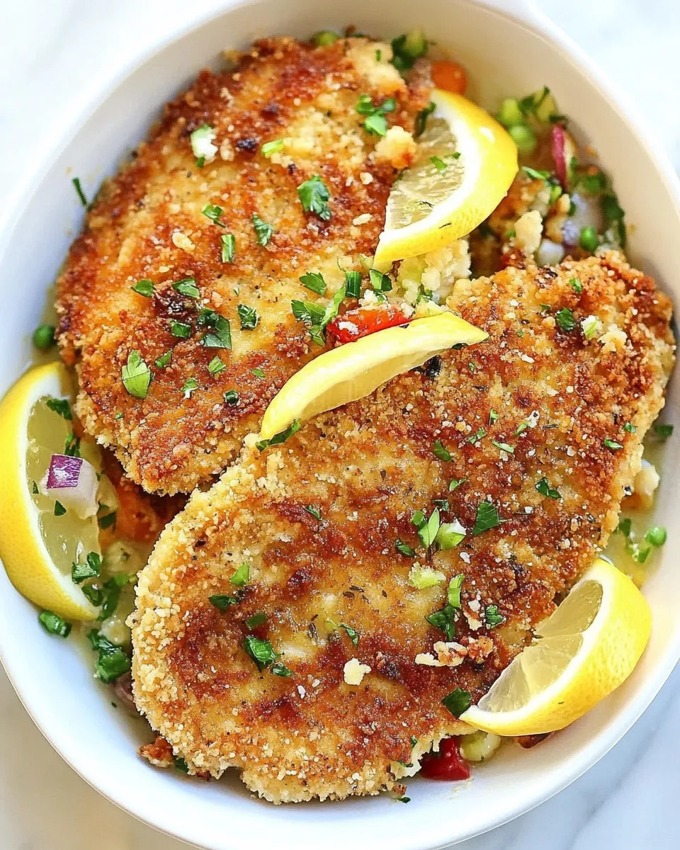 Easy Crispy Chicken Schnitzel recipe photo