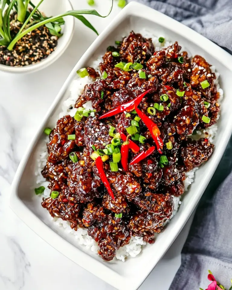 Easy Crispy Chili Beef photo