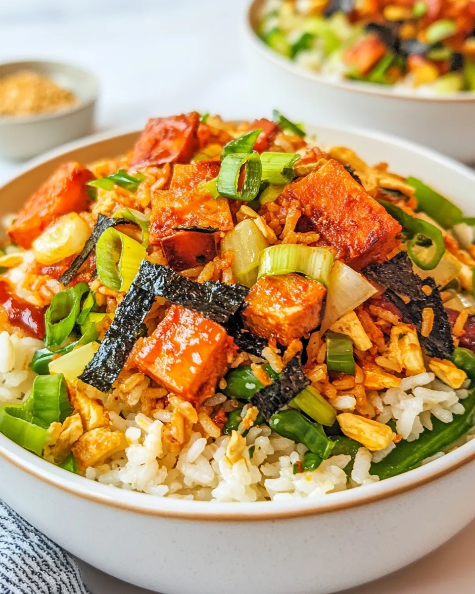 Easy Crispy Gochujang Rice Salad recipe photo