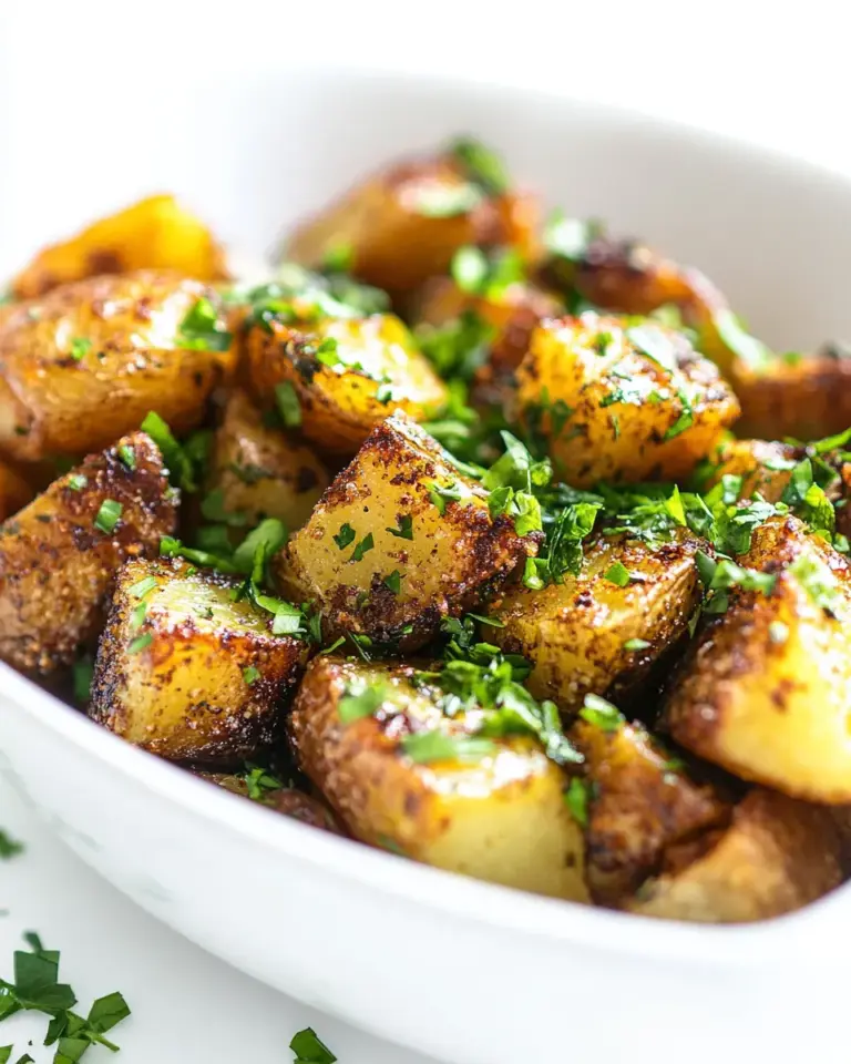 Homemade Crispy Golden Potatoes photo
