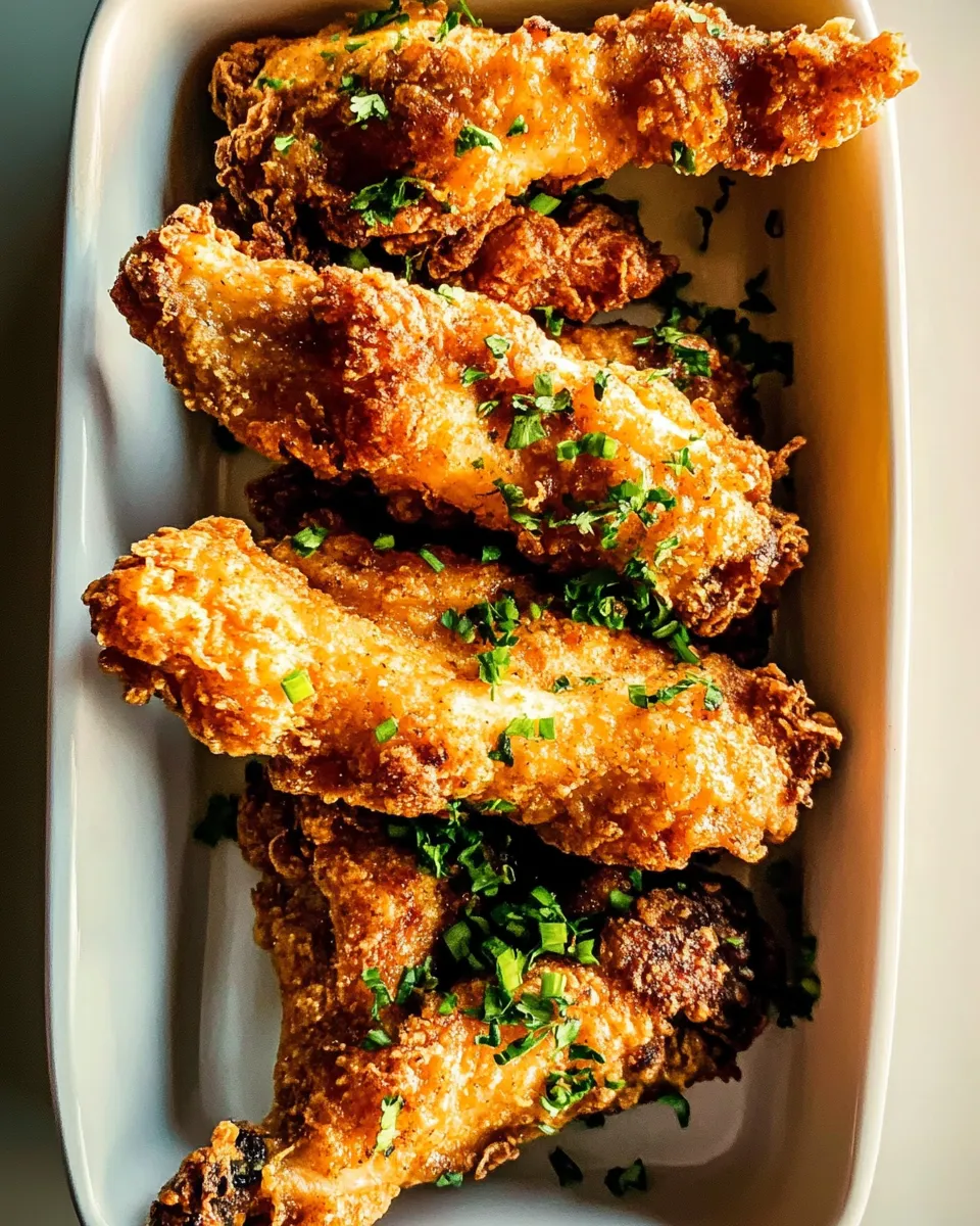 Homemade Crispy Turmeric Chicken Tenders. dish image