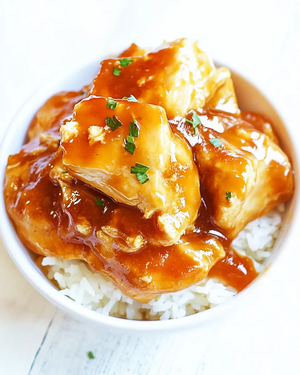 Easy Crockpot Pineapple Chicken recipe photo