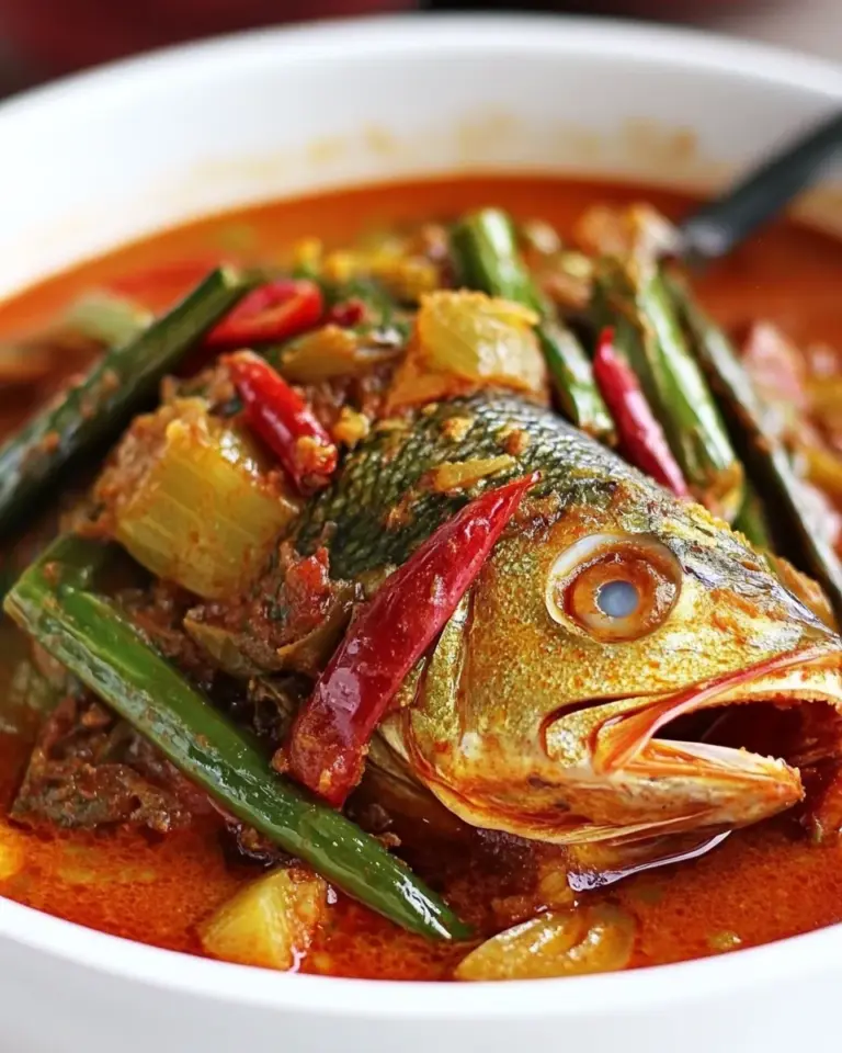 Homemade Curry Fish Head photo