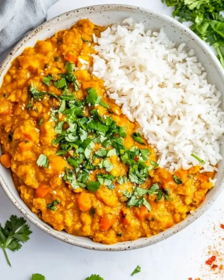 Homemade Dahl recipe photo