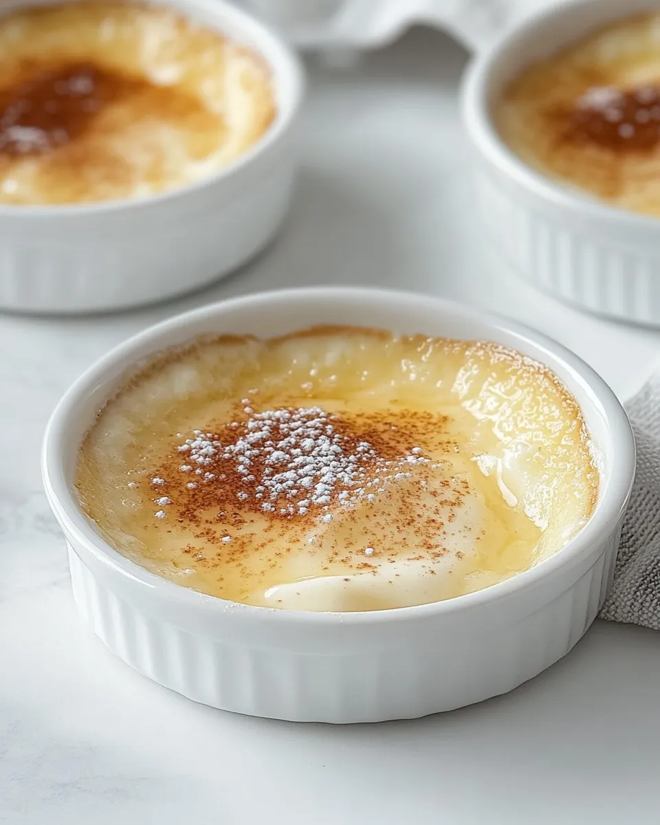 Homemade Dairy-Free Crme Brle photo