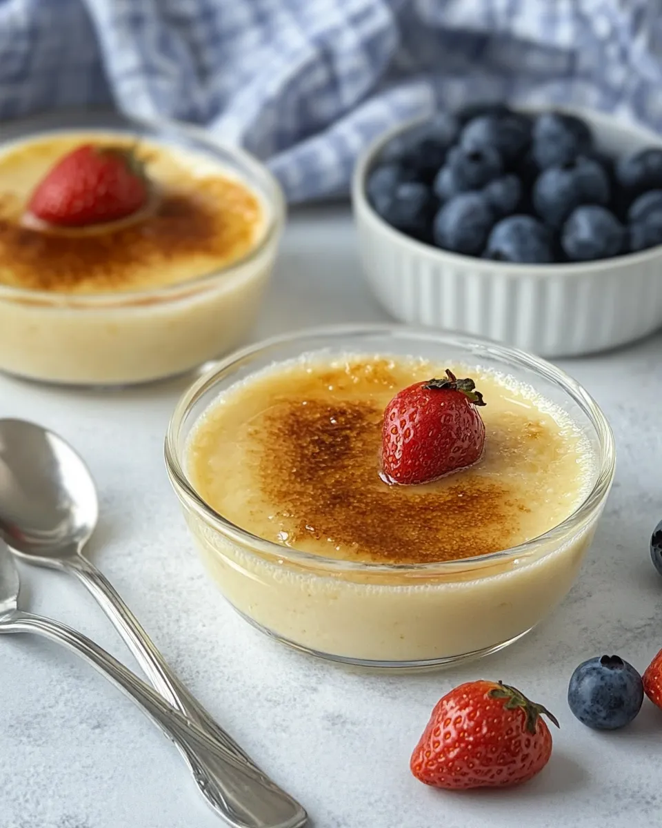 Delicious Dairy-Free Crme Brle shot