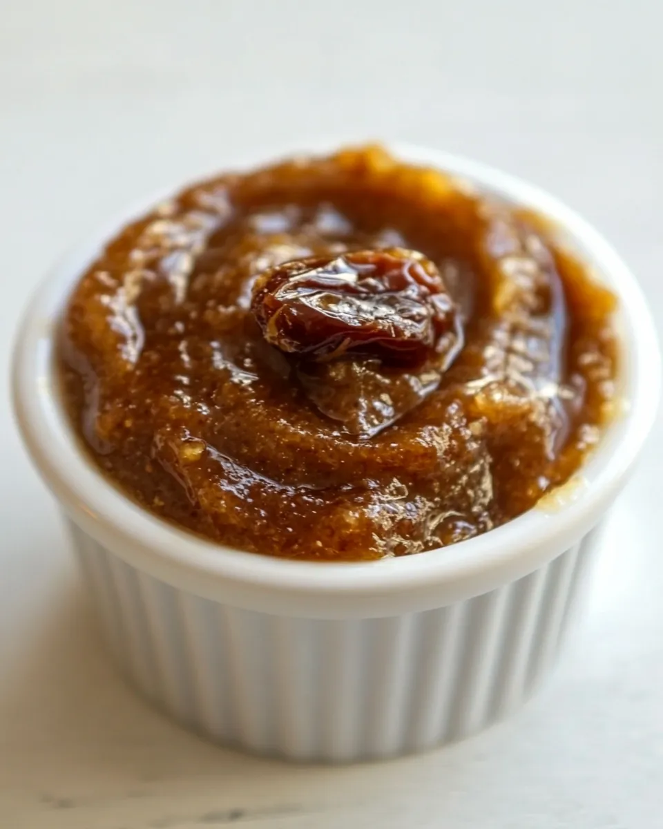 Easy Date Butter Spread recipe photo