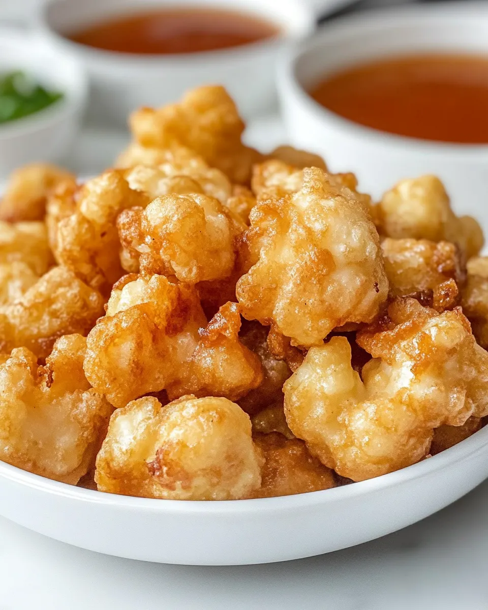 Homemade Deep-Fried Cauliflower photo