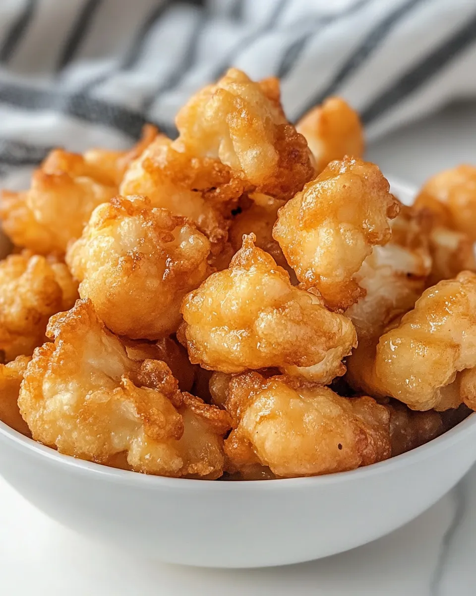 Easy Deep-Fried Cauliflower recipe photo