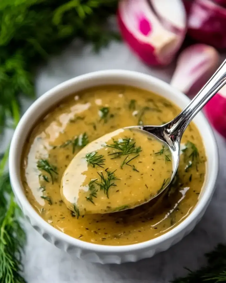 Homemade Dill Honey Mustard Sauce photo