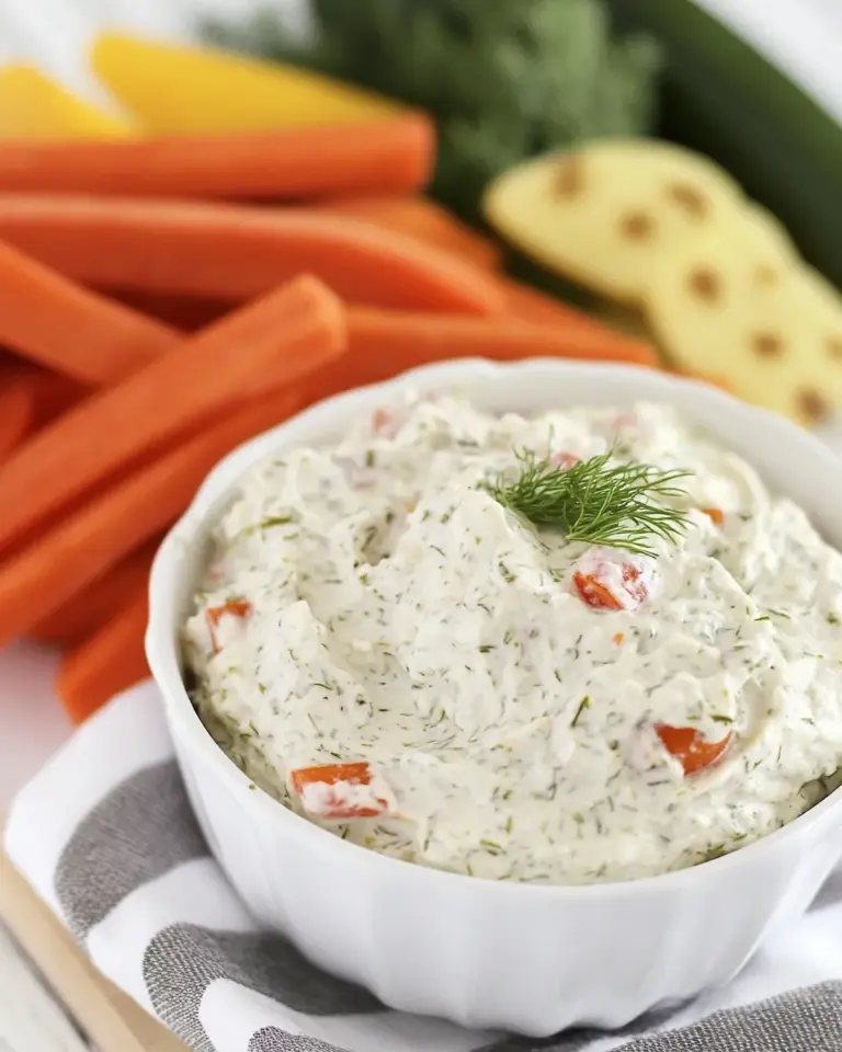 Homemade Dill Veggie Dip photo