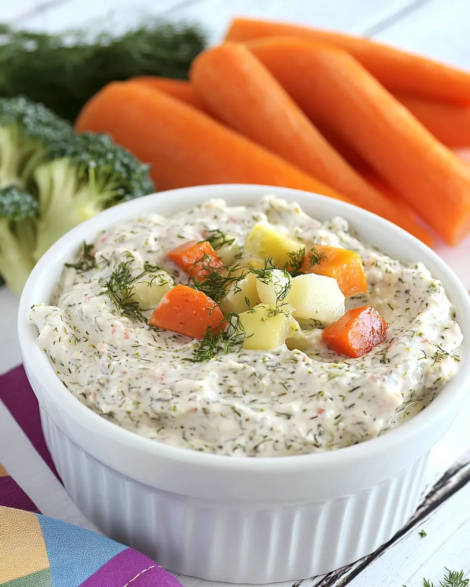 Classic Dill Veggie Dip image
