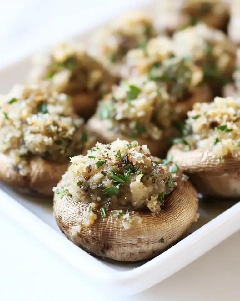 Easy Dinas Lazy Un-Stuffed Mushrooms photo