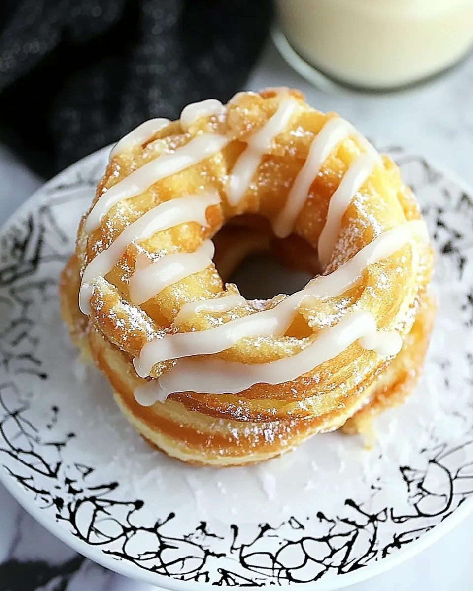 Classic Dunkin Donuts French Cruller (Copycat) image