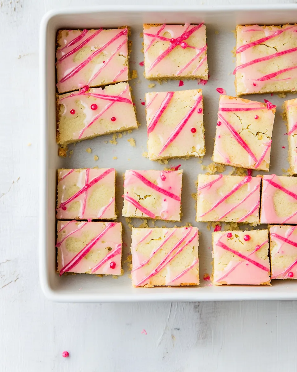 Quick Earl Grey Shortbread with Blood Orange Glaze picture