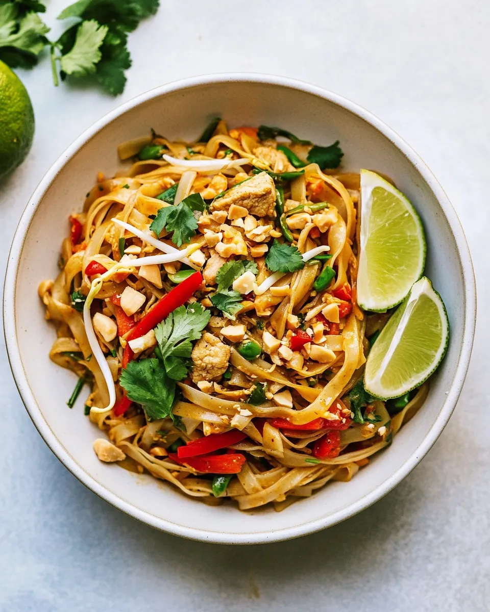 Delicious Easiest Pad Thai image