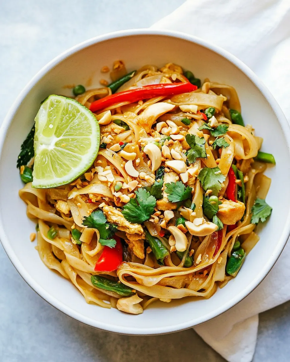 Homemade Easiest Pad Thai dish photo