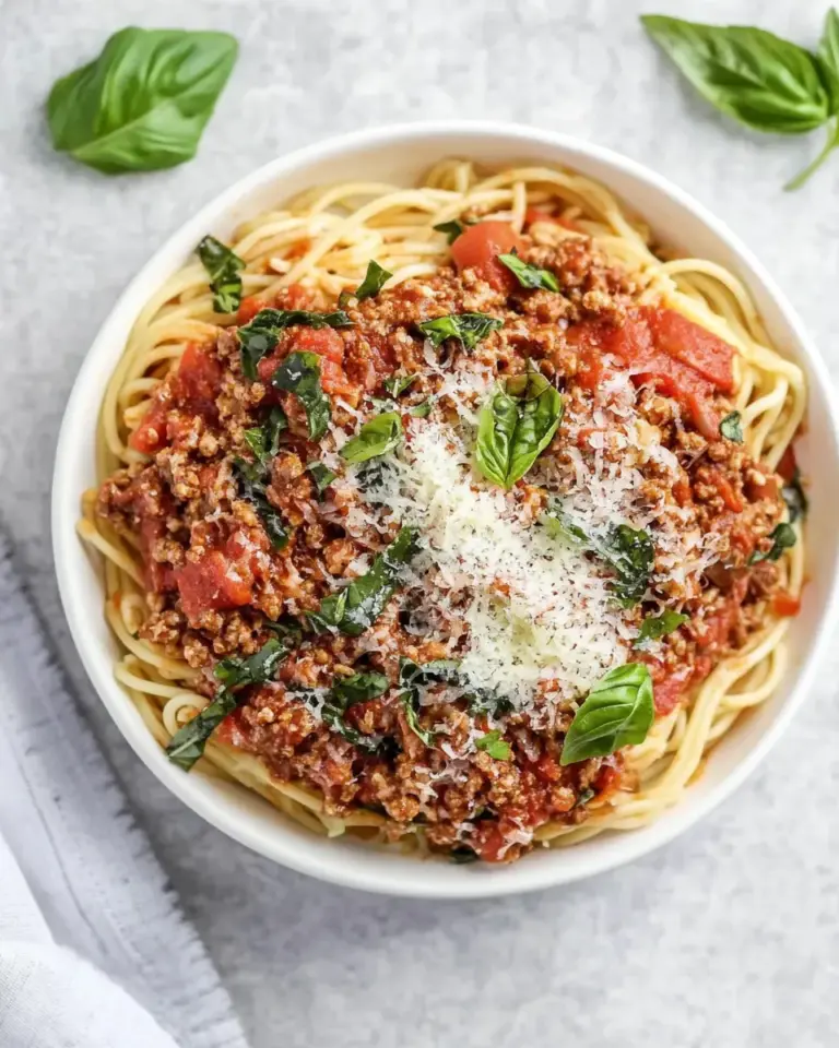 Homemade Easy 20 Minute Turkey Bolognese photo