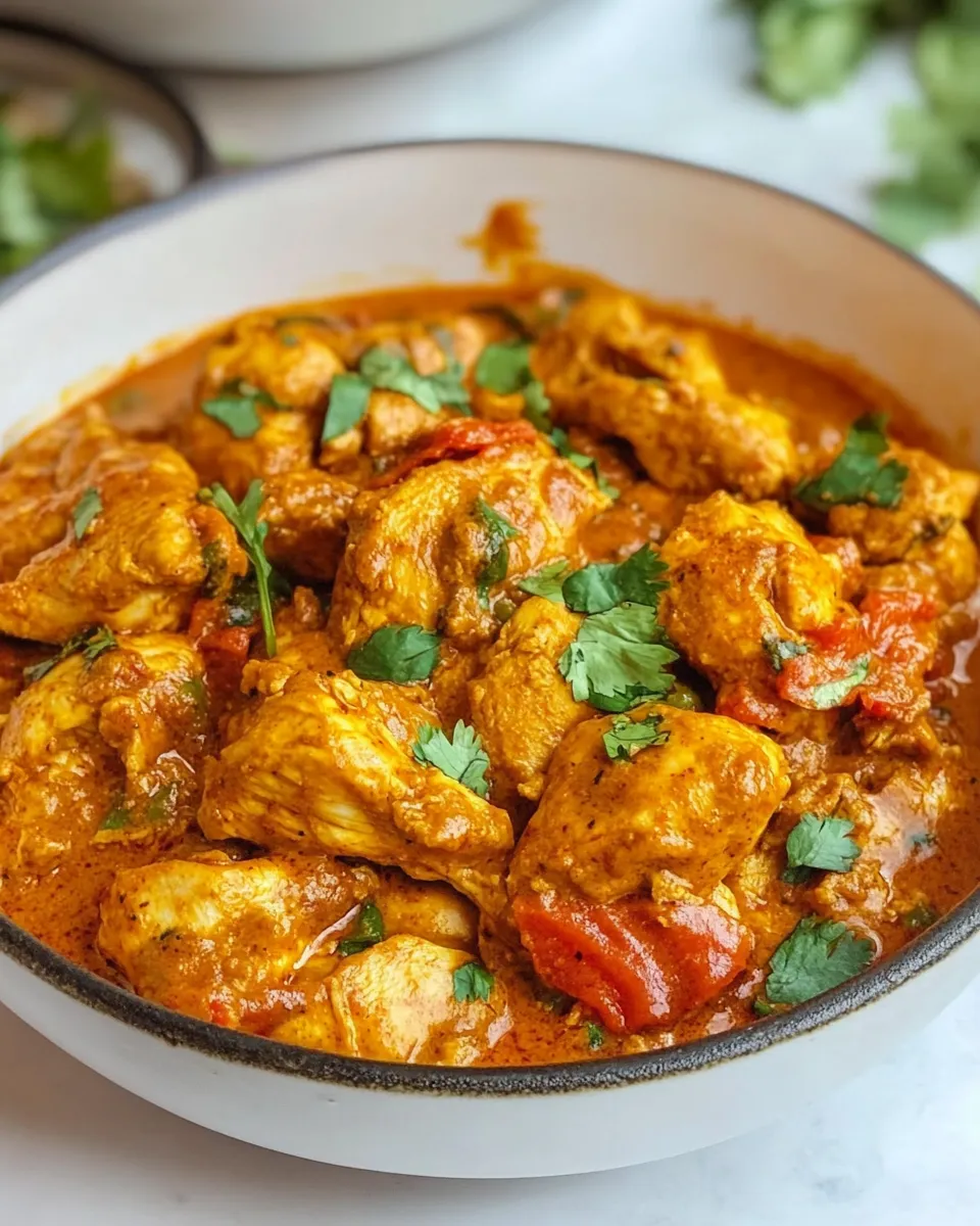 Classic Easy 30 Minute Balti Chicken dish photo