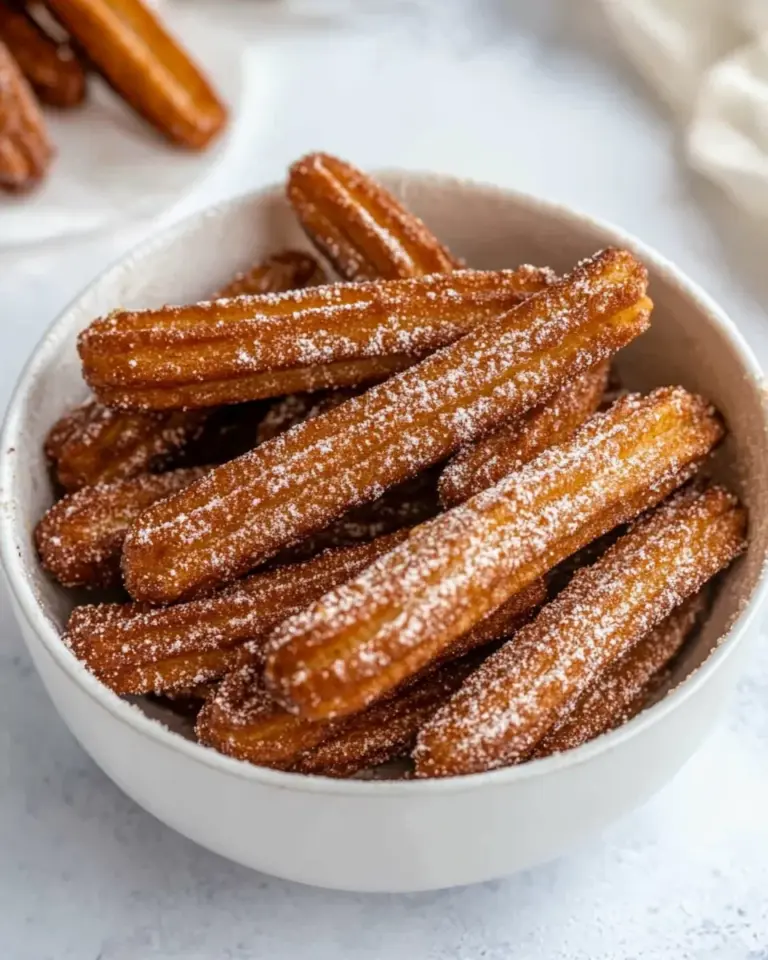 Homemade Easy Baked Churros photo