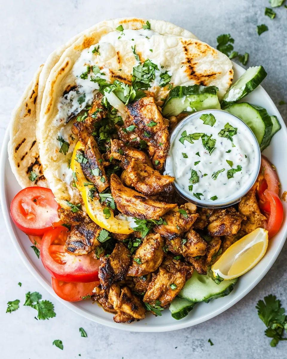 Classic Easy Chicken Shawarma image