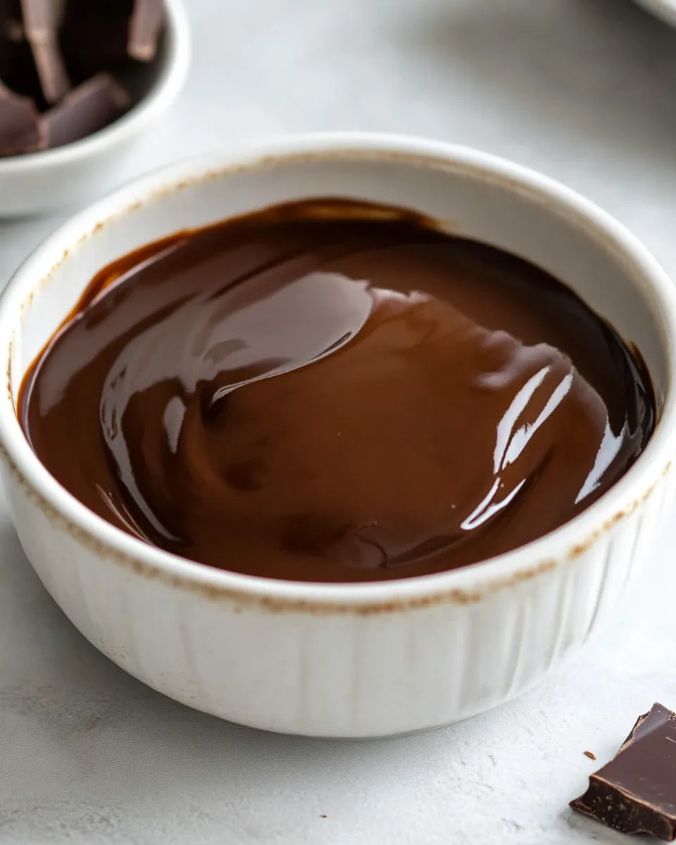 Classic Easy Chocolate Ganache image