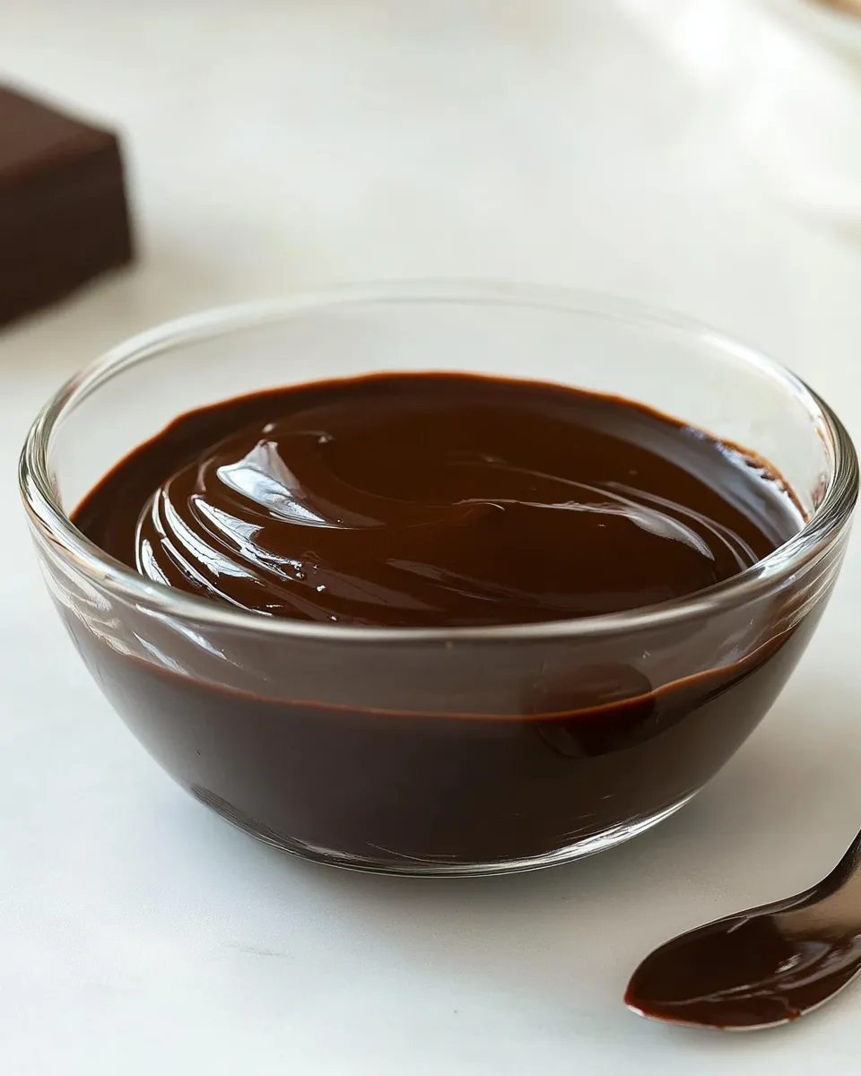 Delicious Easy Chocolate Ganache recipe photo