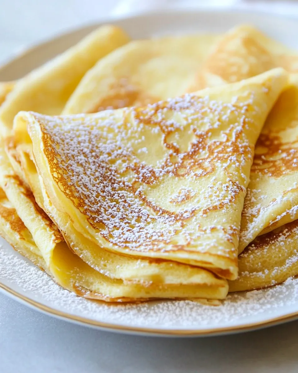 Homemade Easy Crepes Recipe (Better Than Paris!) photo
