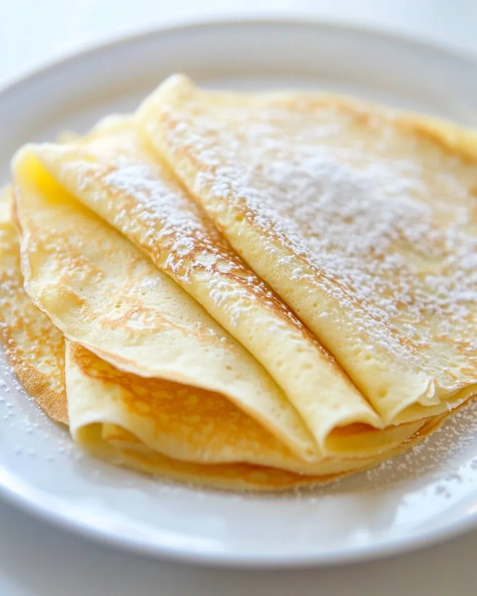 Classic Easy Crepes Recipe (Better Than Paris!) image