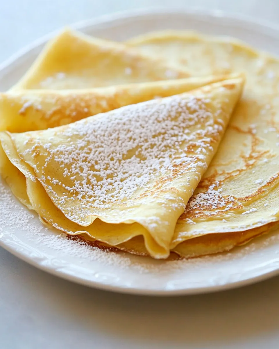 Quick Easy Crepes Recipe (Better Than Paris!) recipe photo