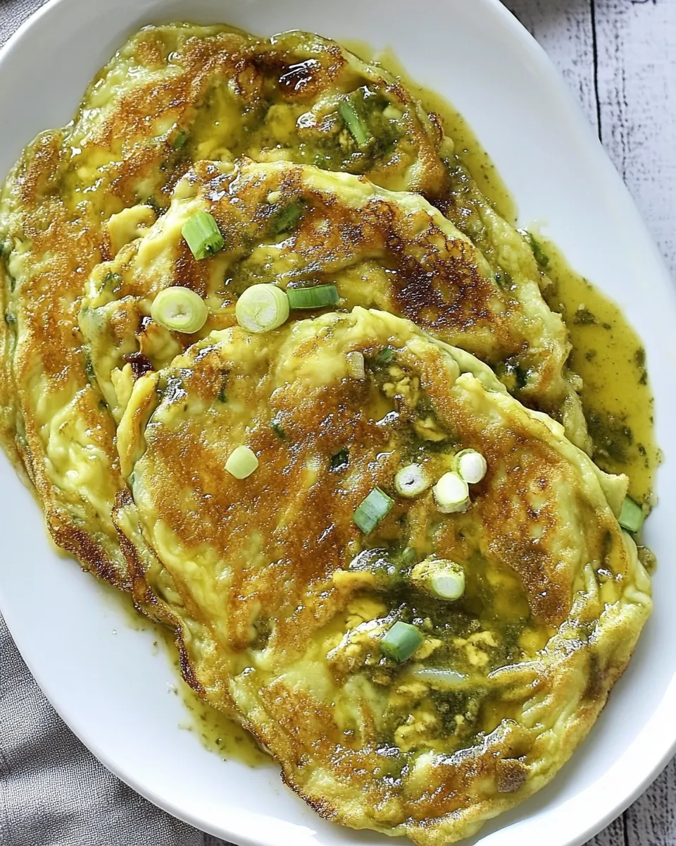 Homemade Easy Egg Foo Young and Gravy Recipe photo