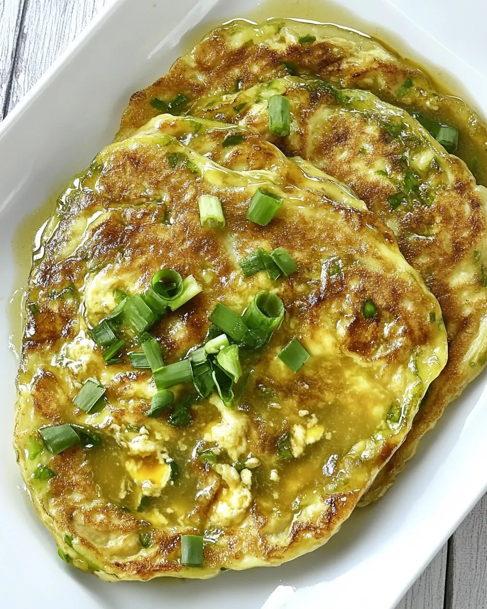 Classic Easy Egg Foo Young and Gravy Recipe image