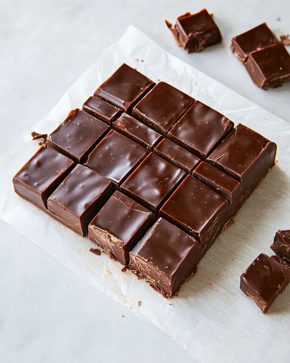 Delicious Easy Fudge Recipe shot