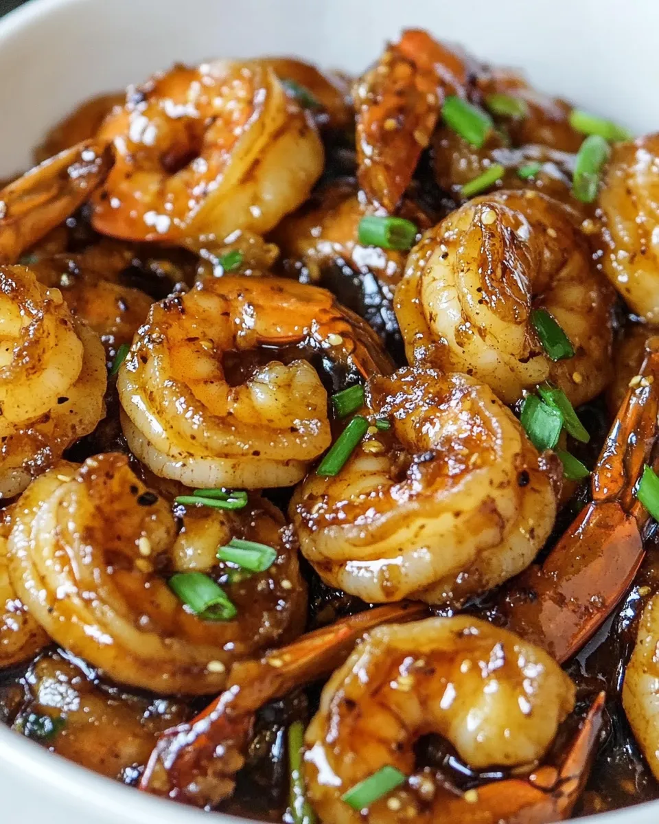 Quick Easy Hoisin Shrimp recipe photo