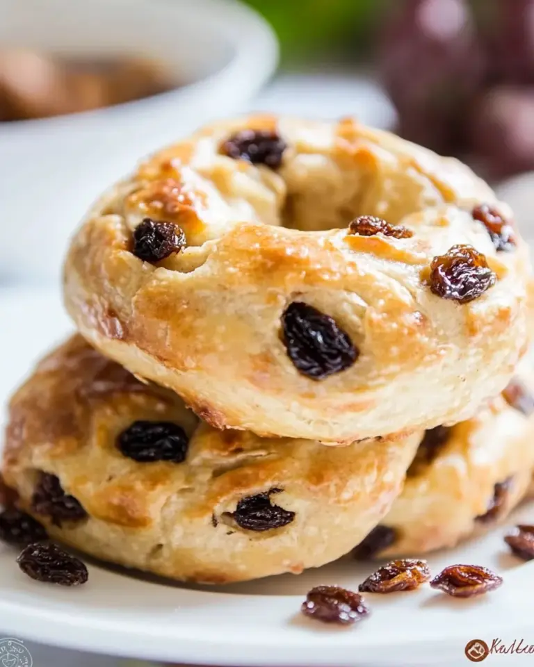 Homemade Easy Homemade Cinnamon Raisin Bagels photo